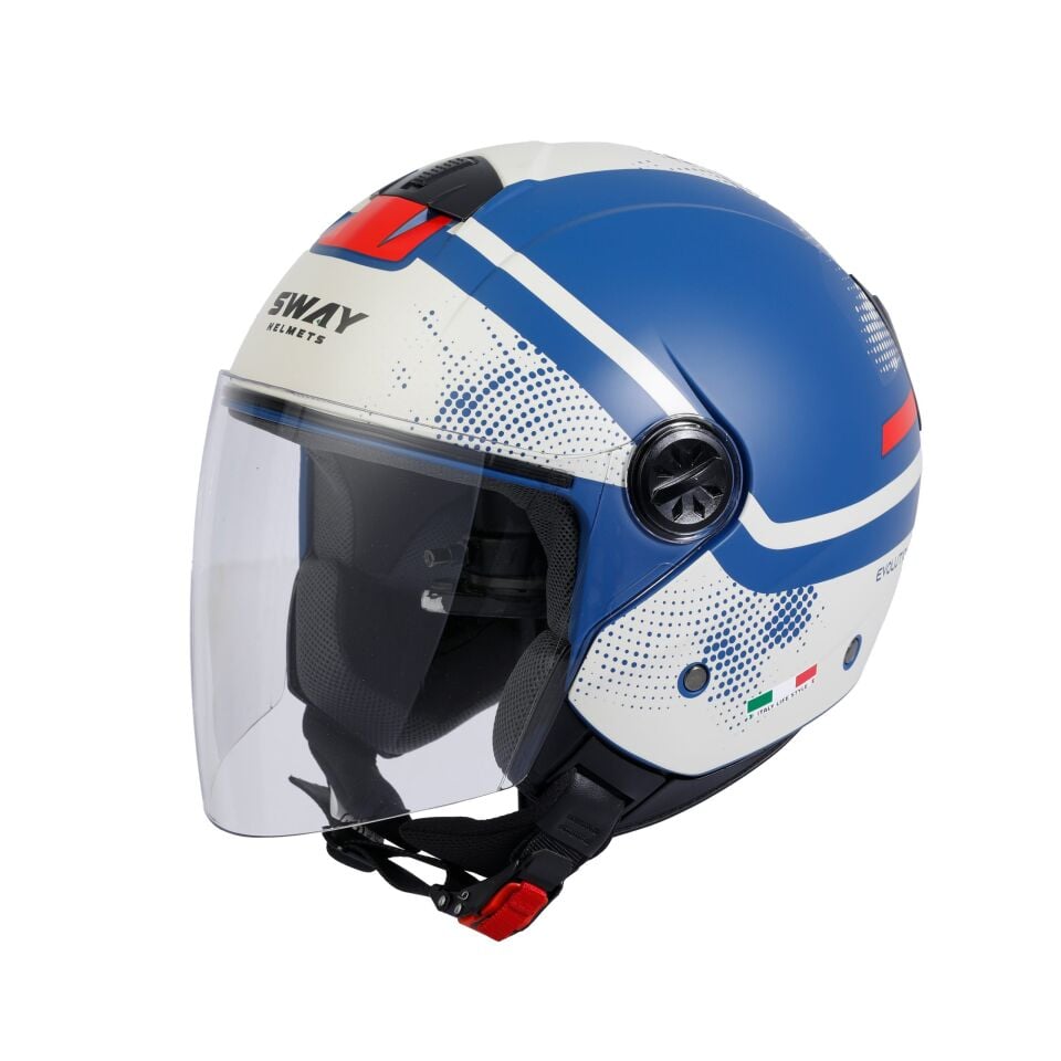 SWAY SW 715 GEMINI Green Yarım Kask