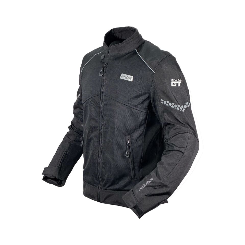 Forte GT Black Stone CE Sertifikalı Yazlık Motosiklet Montu