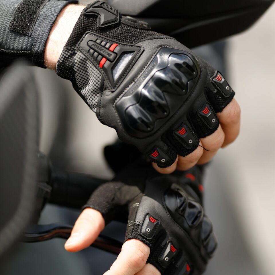 ONES AGAIN MG07D Parmaksız Siyah Eldiven