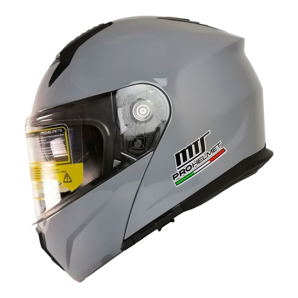 MTS 966 NARDO GREY ÇENE AÇILIR KASK