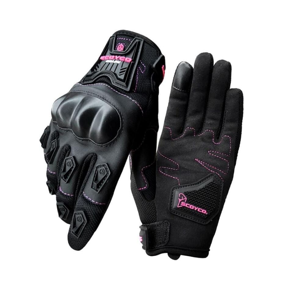 SCOYCO MC12W PEMBE BAYAN YAZLIK ELDİVEN