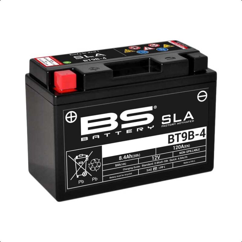 BS BATTERY BT9B-4 (SLA) Motosiklet Aküsü