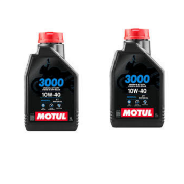 2 ADET MOTUL 3000 10W40 4T MOTORSİKLET YAĞI (2025 ÜRETİM)