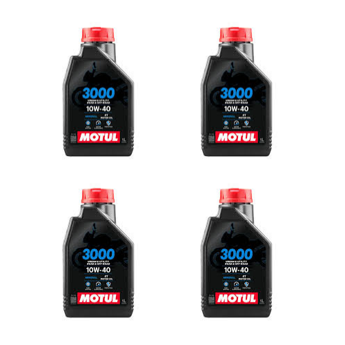 4 ADET MOTUL 3000 10W40 4T MOTORSİKLET YAĞI (2025 ÜRETİM)(Kopya)